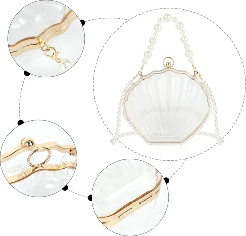 Vista 5 de Mini bolso cruzado con asa superior para mujer