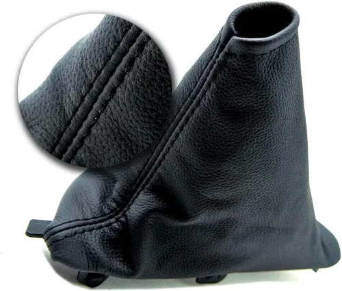 Vista 3 de E-Brake Bota Cuero Sintético Negro Compatible con Mazda Miata MX 5 06-13