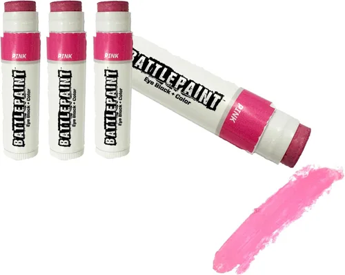 Vista 18 de EyeBlack BattlePaint - Grasa negra para debajo de los ojos de colores brillantes para atletas profesionales y súper fanáticos, béisbol, softbol