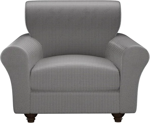 Vista 55 de Fundas elásticas para silla, fundas elásticas para sillón de 2 piezas, fundas de sofá lavables con diseño floral para sillón, protector de muebles