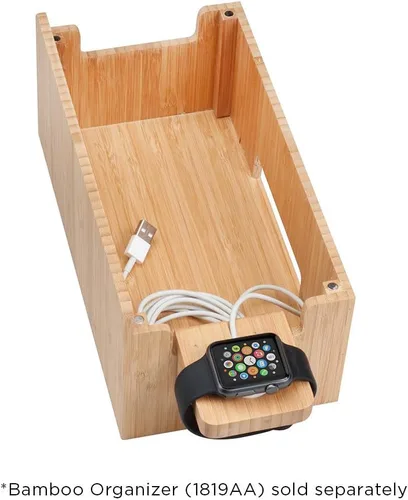 Vista 5 de MobileVision organizadores y estantes de bamboo, Apple reloj solo adaptador