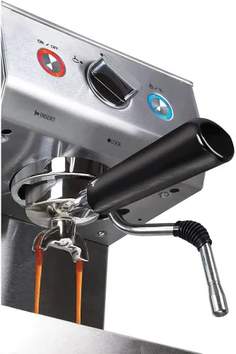 Vista 3 de Capresso Cafe Select - Máquina profesional de café espresso y capuchino de acero inoxidable