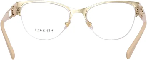 Vista 4 de Gafas graduadas Versace VE 1278 1476 BeigeOro pálido