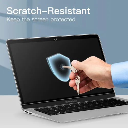 Vista 5 de JETech Protector de pantalla para MacBook Pro de 13 pulgadas (2016-2022, M1/M2) / MacBook Air de 13 pulgadas (2018-2020, M1), película antirreflejos