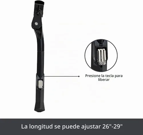 Vista 3 de N+1 Soporte ajustable de aleación de aluminio para bicicleta