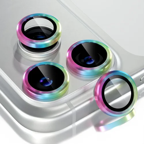 Vista 319 de Choiche Compatible para iPhone 16 Pro/iPhone 16 Pro Max Protector de Lente de Cámara, Vidrio Templado 9H Protector de Pantalla de Cubierta de Cámara