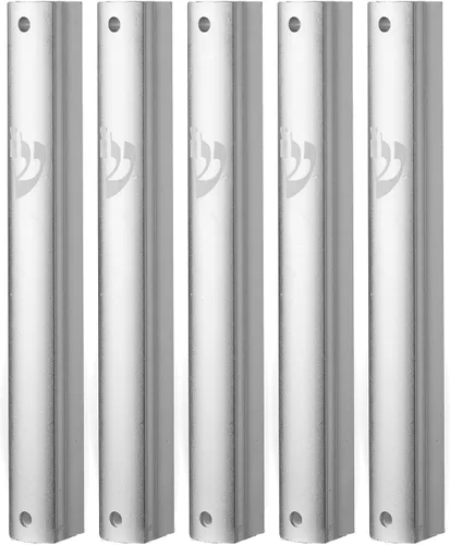 Vista 6 de MEZUZAH - Funda de aluminio autoadhesiva, impermeable, corcho, espinilla plateada, paquete de 5