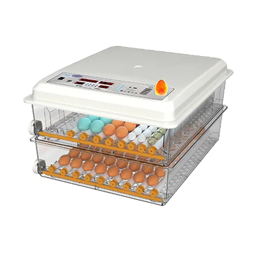Vista 8 de Fully Automatic Digital Egg Incubator with Temperature Control, Automatic Egg Turning & Built-in Egg Candler, Hatching Machine for Chicken Duck