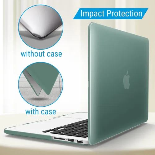 Vista 153 de IBENZER - Compatible con Funda para MacBook Pro de 13 Pulgadas 2015 2014 2013 Finales 2012 A1502 A1425, Carcasa Rígida con Cubierta para Teclado