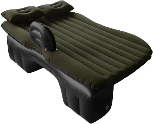 Vista 9 de Car Air Mattress for Mitsubishi Eclipse 2006-2011, Inflatable Camping Bed with Air Pump 2 Pillows Thickened Portable Back Seat Sleeping Pad for Beige