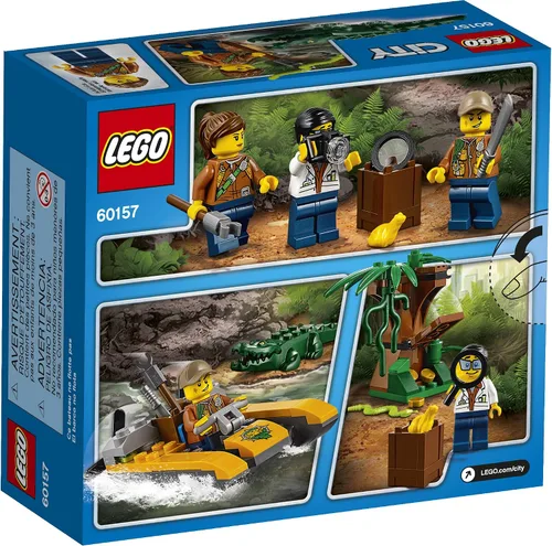 Vista 3 de LEGO City Jungle Explorers Jungle Starter Set 60157 Kit de construcción (88 piezas)