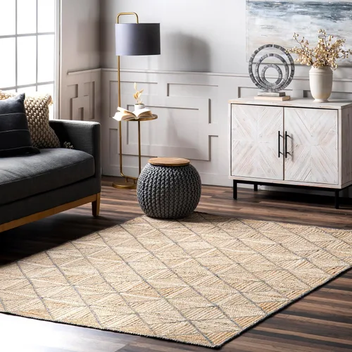 Vista 10 de Rugs USA Marigold - Alfombra vintage con borlas, 2 pies 6 pulgadas x 8 pies, marrón oscuro