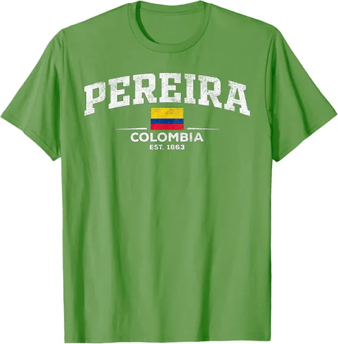 Vista 24 de Camiseta Pereira Colombia, Negro