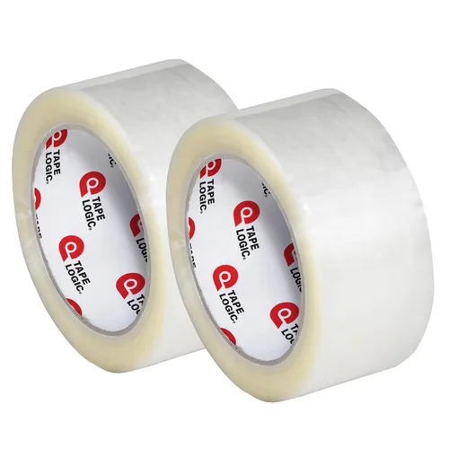 Vista 10 de Cinta adhesiva de embalaje Tape Logic, resistente de 2 pulgadas x 55 yardas, transparente (paquete de 1) Rollo de cinta adhesiva de embalaje