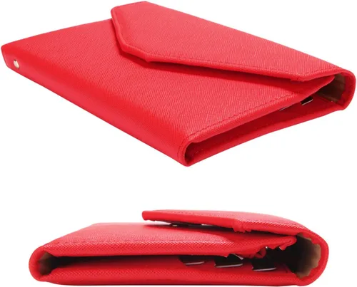 Vista 118 de Zoppen - Billetera de viaje con bloqueo RFID multiusos (Ver.4) Portatarjetas de pasaporte y vacunas, organizador de documentos de tres pliegues