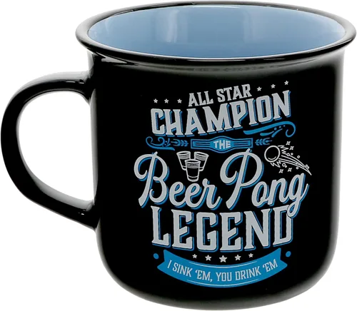 Vista 3 de Pavilion Gift Company - Taza de cerámica de 13 onzas, taza de café de doble cara, taza de café para pesca, golf, caza, juego, pickleball, cerveza