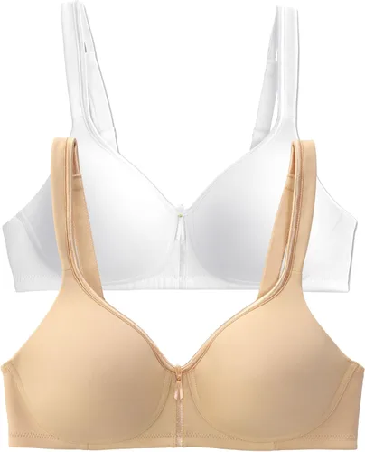 Vista 27 de Vanity Fair Women's Bra with 2-Way Convertible Straps, Body Caress Full Coverage, Lightly Lined Cups Up to Dd
