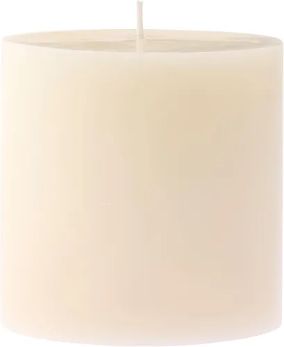Vista 6 de Paquete de 12: 3.9 in; x 3.9 in; Vela de pilar de marfil Ashland®