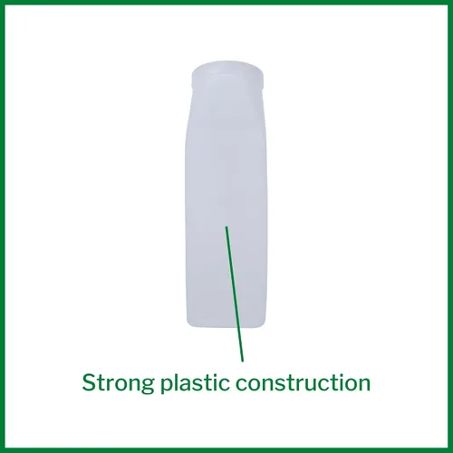 Vista 4 de McKesson Orinal macho con tapa transparente - Cuerpo translúcido, graduado, plástico - 1 cuarto de galón / 33.8 fl oz, 6 unidades Translucent