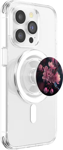 Vista 3 de Diseño de flor de cerezo japonés para PopSockets MagSafe PopGrip para iPhone