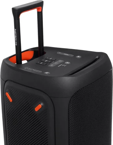 Vista 7 de JBL Partybox 310 - Altavoz portátil para fiestas con batería de larga duración, potente sonido JBL y emocionante espectáculo de luces, color negro