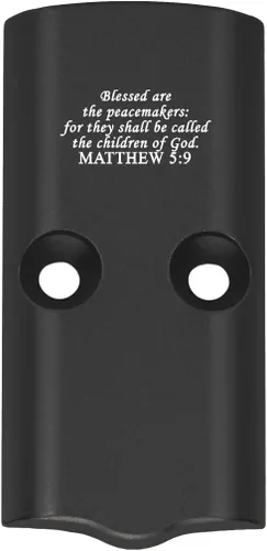 Vista 56 de NDZ Performance RMSc Placa de Cubierta de Corredera con Corte Óptico para Springfield Hellcat & Hellcat Pro 9mm – Aluminio Anodizado Grabado