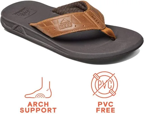 Vista 2 de Reef sandalias de cuero, para hombre