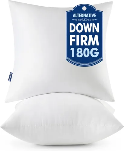 Vista 19 de MIULEE - Rellenos de almohadas decorativas, 14x36 pulgadas con relleno de fibra virgen 100% para cama y sofá
