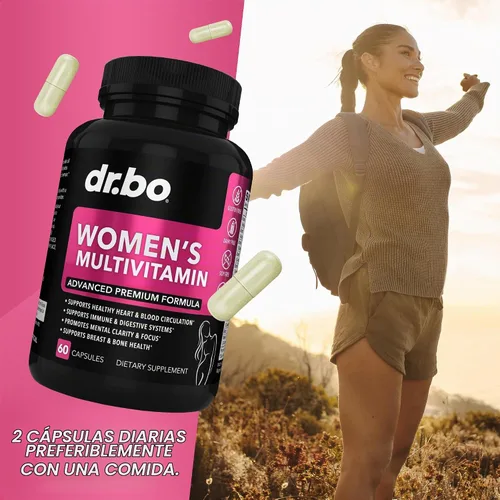 Vista 7 de Péptidos de colágeno múltiple y multivitamínico para mujer, cápsulas complejas de colágeno múltiple tipo I, II, III, V y X, píldoras de péptidos