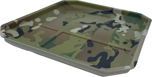 Vista 5 de USATAC KYDEX - Bandeja táctica de volcadobandeja de valetorganizador y captura todo para transporte diario (EDC) cambio de llaves, bolsillo