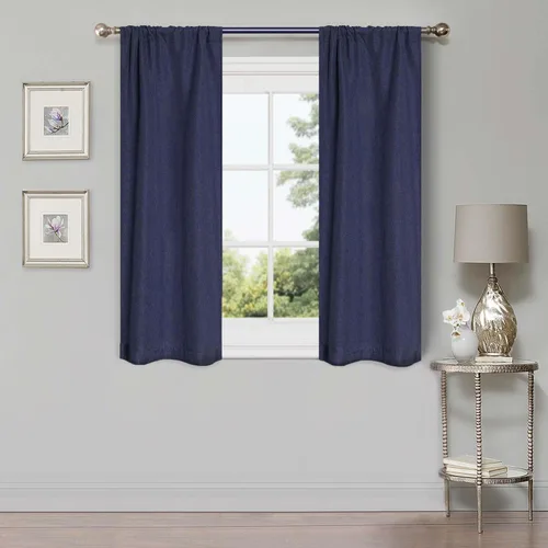 Vista 67 de Superior Linen Semi Blackout Curtains, Room Darkening, Bedroom, Drapes, Kitchen, Living Room Window Accents, Sun Blocking, Grommet Header, Classic