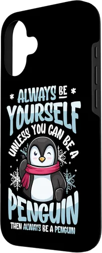 Vista 2 de Always Be Yourself Unless You Can Be A Penguin Case for iPhone 16