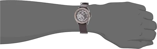 Vista 4 de Orient RA-AR0203Y10B - Reloj analógico automático para hombre con correa de piel