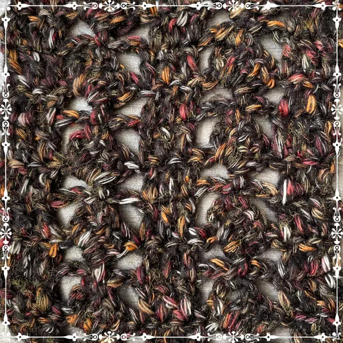 Vista 6 de Hilo de alpaca Tweed de algodón para ganchillo, paquete de 4 (588 yardas/7.05 oz), patrones libres, hilo de tweed para tejer, peso de peinado ligero