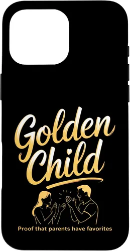 Vista 19 de Golden Child Mom's Favorite Gifted Kids Sibling Rivalry Art Case for iPhone 16
