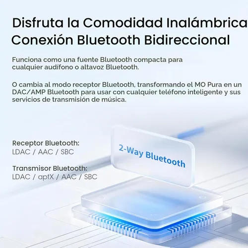 Vista 7 de SHANLING M0 Pura - Reproductor de MP3 de alta fidelidad portátil, reproductor de música de alta resolución, reproductor de audio digital Bluetooth