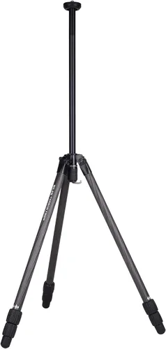 Vista 6 de Slik Pro CF-633 Trípode de fibra de carbono de 3 secciones 64.1 "Negro (611-894)