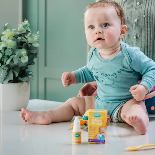 Vista 4 de Colief Ayuda digestiva infantil Gotas de gas para bebés Alivio natural y seguro de gases infantiles Reduce los cólicos del bebé, hinchazón