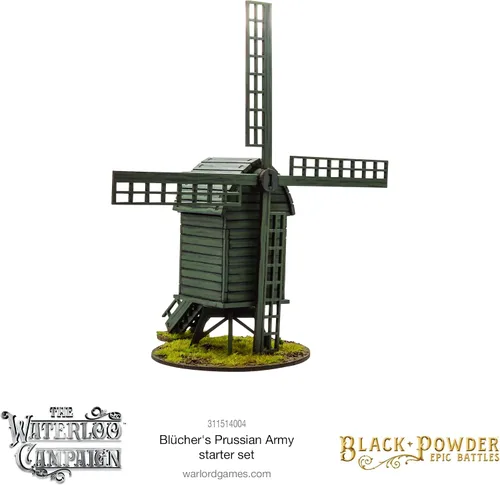 Vista 3 de Warlord Games Black Powder Epic Battles - Waterloo: Juego de iniciación del ejército prusiano de Bl cher, escala épica de 0.512-0.591 in en miniatura