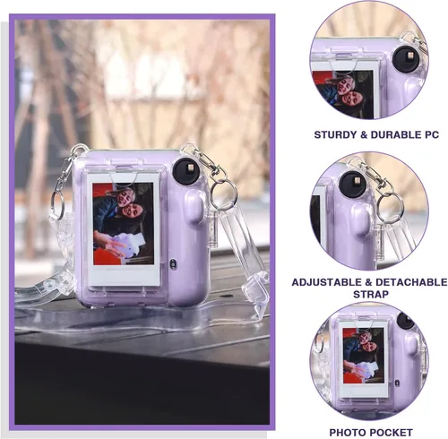 Vista 8 de Funda transparente Mini 12 para cámara de película instantánea