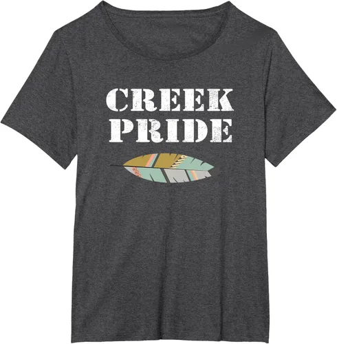 Vista 25 de Creek Native American Pride - Camiseta, Negro, S