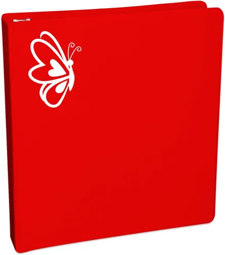 Vista 2 de Calcomanía de silueta de alas de mariposa para computadora portátil de 5.5 pulgadas (blanco)