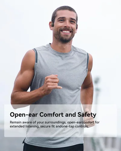 Vista 12 de NANK Runner Diver2 Pro Auriculares de Conducción Ósea, IP69 Impermeables para Natación, Auriculares de Oreja Abierta Inalámbricos Bluetooth 5.4
