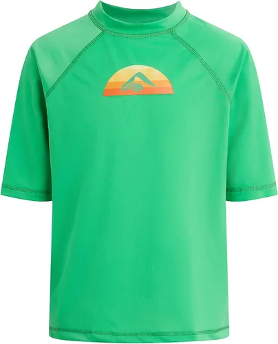 Vista 3 de Kanu Surf Boys Haywire UPF 50+ Sun Protective Rashguard Swim Shirt Estrellas Alaska Blue