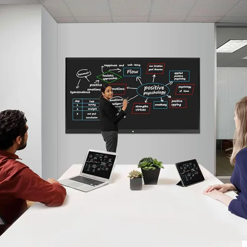 Vista 4 de Clicker para presentaciones de PowerPoint, TIBURN Presentation Clicker USB C tiene Spotlighting, Highlighting, Magnifying, Air Mouse, Mark