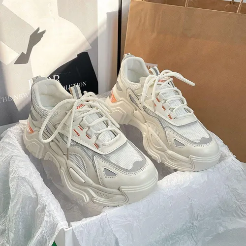 Vista 3 de VAXAV Zapatos deportivos de malla cómodos para mujer, zapatos casuales para correr, caminar, 5.5-8.5