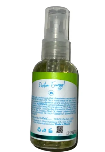 Vista 5 de Sheló NABEL Aceite para el cabello de coco y moringa, antiencrespamiento 2.20 fl oz.