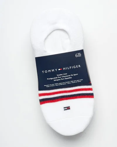 Vista 2 de Tommy Hilfiger Calcetines para mujer - Forros ligeros ultra invisibles (paquete de 6)