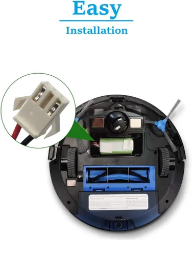 Vista 5 de Batería de repuesto para aspiradoras robot Coredy R300, R500+, R550, R580, R650, R3500, R3500S y Amarey A800, A900, Eufy RoboVac 11S, 11S Plus, 11S