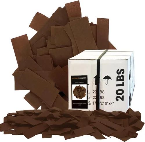Vista 20 de Ultimate Confetti, Confeti Biodegradable Azul Bebé - Confeti de Papel de Seda Rectangular Revoloteante para Uso en Cañones y Lanzadores – Confeti
